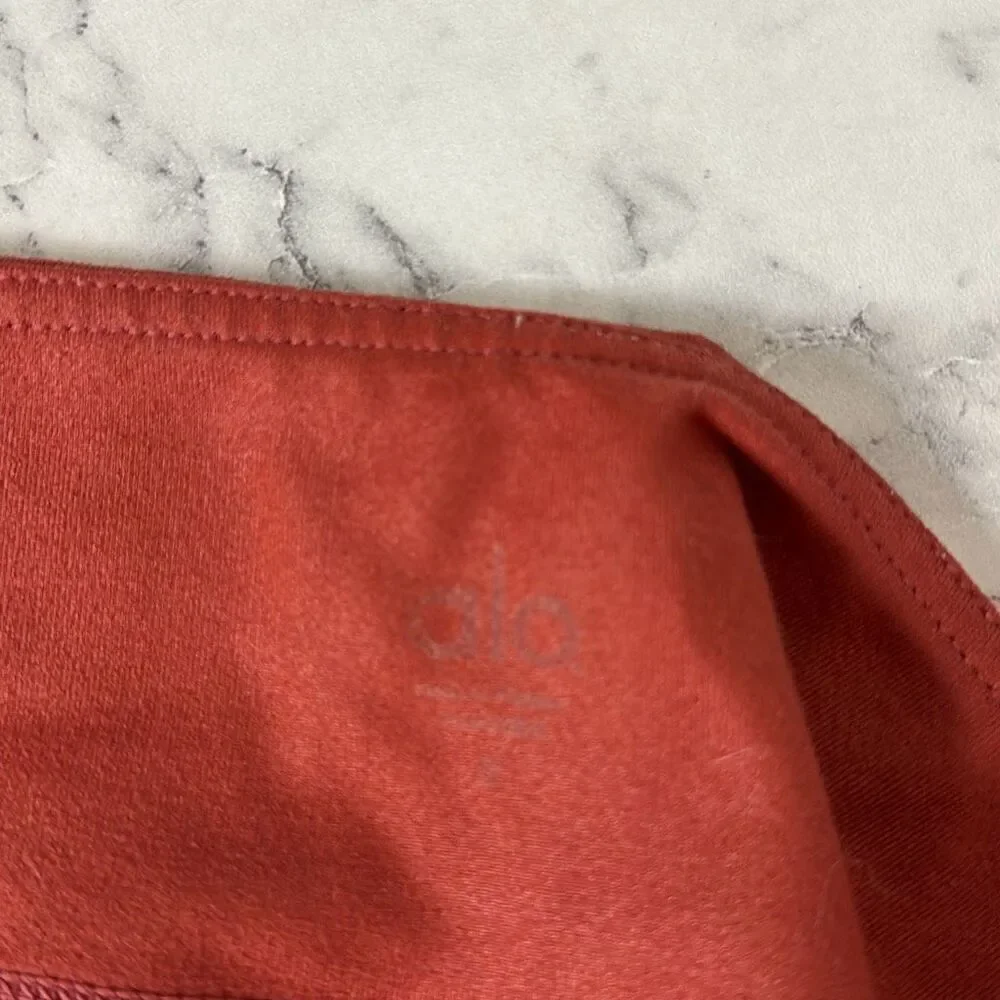 Alo Yoga Mesh Detail Crop Leggings S